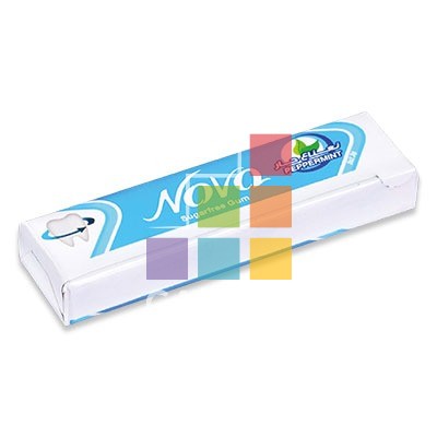 NOVA CHEWING GUM PEPPERMINT 6*20*15GM